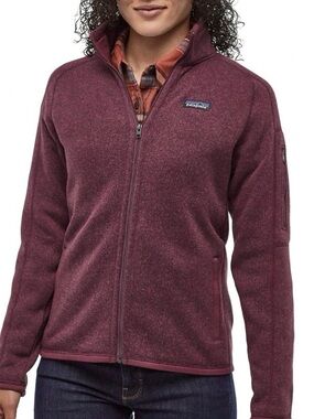 Patagonia Women's Full-Zip Better Sweater Jacket - Dark Ruby XXS